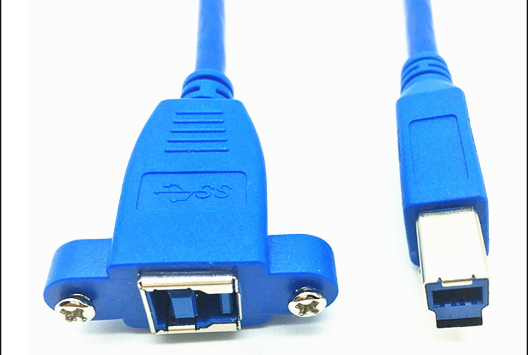 USB 3.0 Panel mount cable