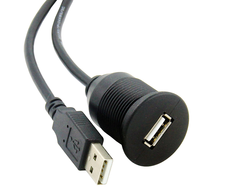 USB 2.0 Male to Female Dashboard cable
