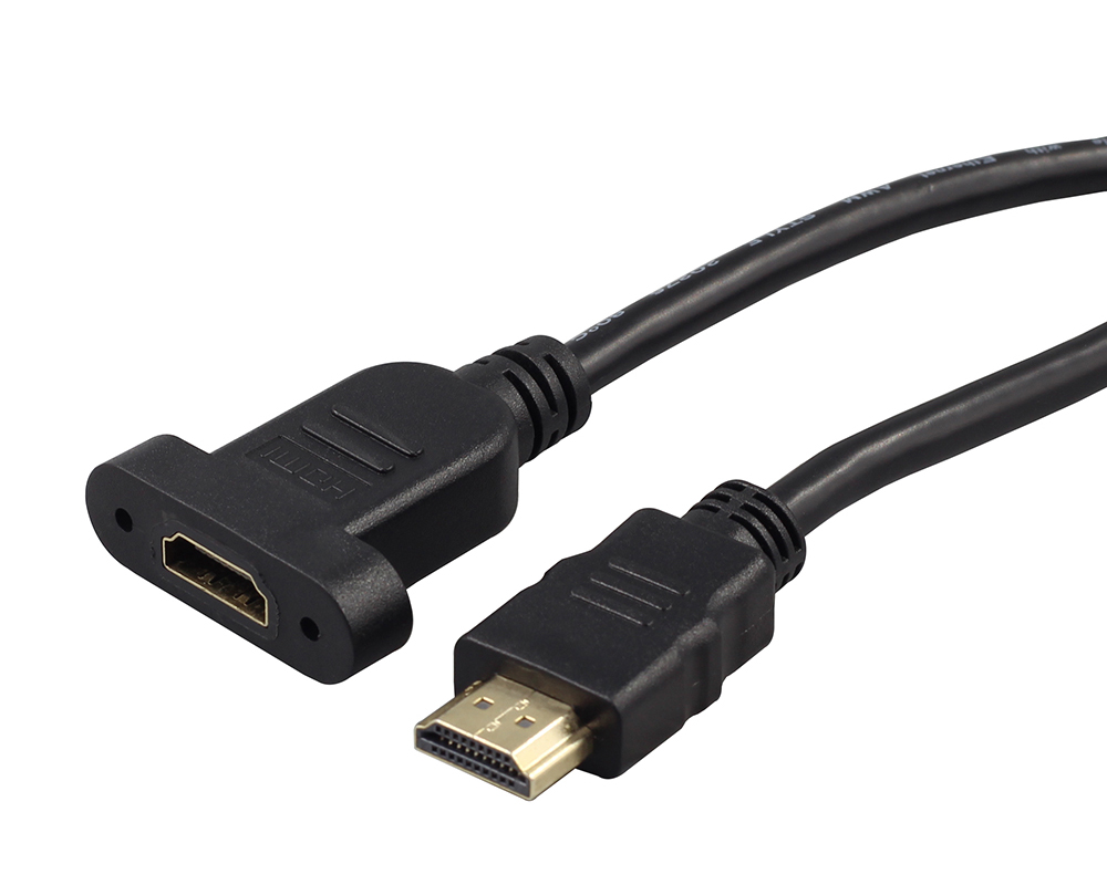 Panel Mount HDMI Cable