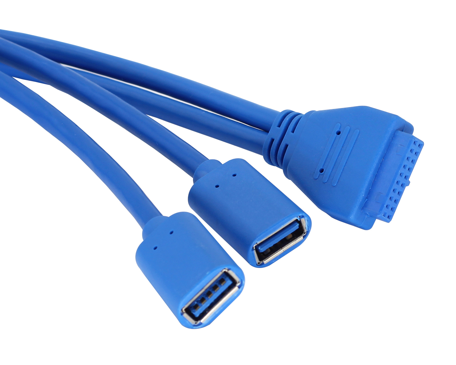 IDE 20pin to Dual USB 3.0 Female